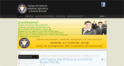 Desktop Screenshot of cccocle.org